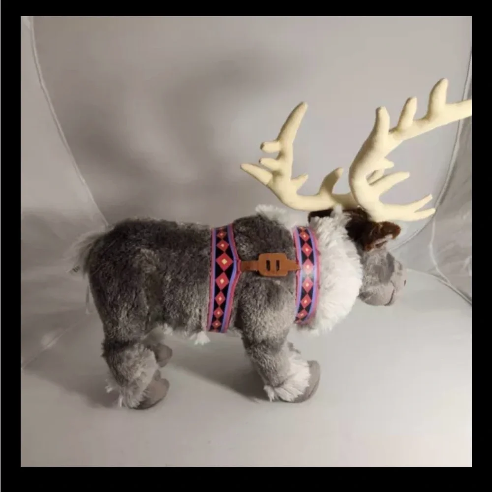 Disney Store Sven Raindeer Plush Stuffed Toe With Posable Legs Frozen